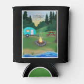 Rafraîchisseur Pour Canette Journée de camping (Devant)