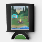 Rafraîchisseur Pour Canette Journée de camping (Dos)