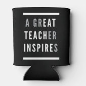 Rafraîchisseur Pour Canette Journée internationale des enseignants Manger Ense (Dos)