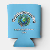 Rafraîchisseur Pour Canette Journée mondiale de l'environnement (Dos)