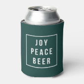 Rafraîchisseur Pour Canette Joy Peace Beer | Vacances amusantes (Can devant)