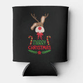 Rafraîchisseur Pour Canette Joyeuse chemise de Noël, Rudolph-Noël (Devant)