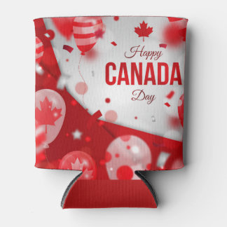 Rafraîchisseur Pour Canette Joyeuse Fête du Canada Porte-canette