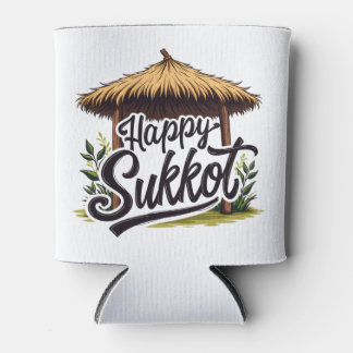 Rafraîchisseur Pour Canette Joyeuse fête juive Sukkot Hanoukka