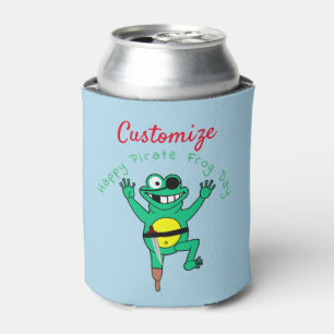 Rafraîchisseur Pour Canette Joyeuse journée de la grenouille pirate Thunder_C