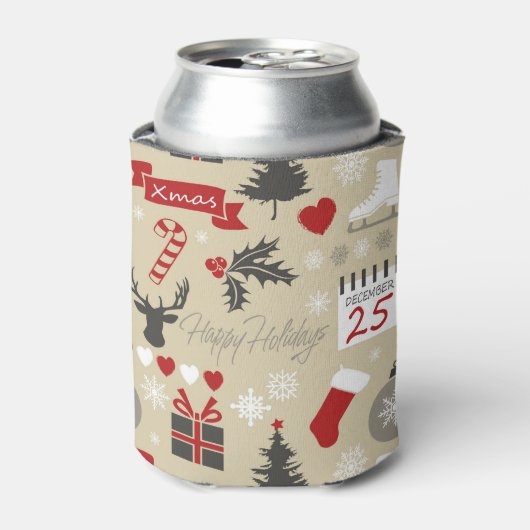 Rafraîchisseur Pour Canette Joyeuses fêtes (Can devant)