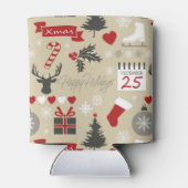 Rafraîchisseur Pour Canette Joyeuses fêtes (Dos)