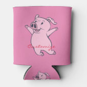 Rafraîchisseur Pour Canette Joyeux Cochon rose Sauter Thunder_Cove (Devant)