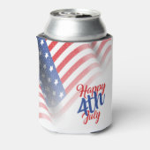Rafraîchisseur Pour Canette Joyeux drapeau 4 juillet américain (Can Dos)