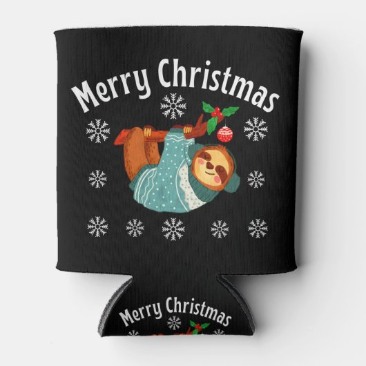 Rafraîchisseur Pour Canette Joyeux Noël (Devant)