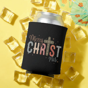 Rafraîchisseur Pour Canette Joyeux Noël Croix Religieuse Famille Chrétienne