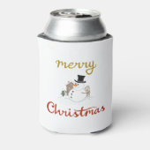 Rafraîchisseur Pour Canette Joyeux Noël+Design Snowman (Can Dos)