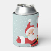 Rafraîchisseur Pour Canette Joyeux Noël joyeux Père Noël | Câble de refroidiss (Can devant)