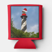 Rafraîchisseur Pour Canette Joyeux Noël St Augustine Florida Lighthouse (Dos)