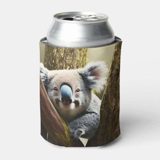 Rafraîchisseur Pour Canette Joyeux Ours Koala Australien Dans L'Arbre, Pouvant (Can devant)