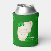 Rafraîchisseur Pour Canette Joyeux Shamrocks de St Patrick (Can devant)
