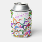 Rafraîchisseur Pour Canette Joyeux Snowmans Fête Noël Can Cooler (Can Dos)