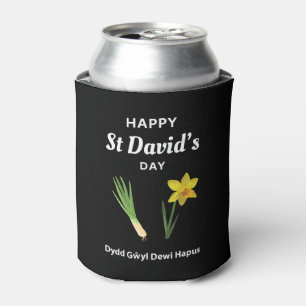 Rafraîchisseur Pour Canette Joyeux St David's Day Dydd Gala Gallois Dewi Hapus