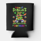 Rafraîchisseur Pour Canette Joyeux St Patrick's Day Anniversaire Paddy's Day (Devant)
