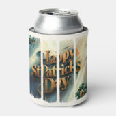 Rafraîchisseur Pour Canette Joyeux St. Patrick's Day Pinceau vertical (Can devant)