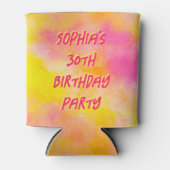 Rafraîchisseur Pour Canette Joyful Custom 30th Birthday Photo (Devant)