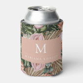 Rafraîchisseur Pour Canette Jungle palmier feuille fleurs de la forêt tropical (Can devant)