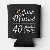 Rafraîchisseur Pour Canette Just Married 40 Years Ago II (Dos)