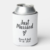 Rafraîchisseur Pour Canette Just Married Can Cooler (Can devant)