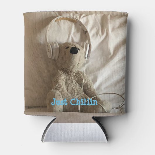 Rafraîchisseur Pour Canette Juste Chillin cosy (Devant)