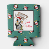 Rafraîchisseur Pour Canette Juste Chill'n Penguins (Dos)