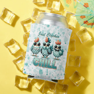 Rafraîchisseur Pour Canette Juste Cluckin Chill Drôle Poulet