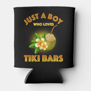 Rafraîchisseur Pour Canette Juste Un Garçon Qui Aime Les Bars Tiki