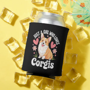 Rafraîchisseur Pour Canette Juste une fille qui aime les Corgis