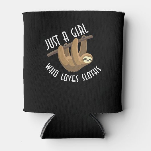 Rafraîchisseur Pour Canette Juste Une Fille Qui Aime Les Fentes (Devant)