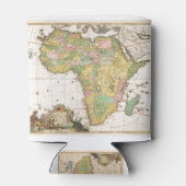 Rafraîchisseur Pour Canette Kaart van Afrika (vers 1690) par Carel Allard. (Dos)