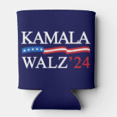 Rafraîchisseur Pour Canette Kamala Harris Walz 2024 Évidemment bleu (Dos)