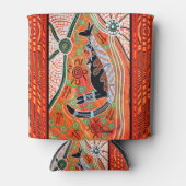 Rafraîchisseur Pour Canette Kangaroo Rêver une bière autochtone/détenteur de C (Devant)