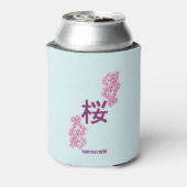 Rafraîchisseur Pour Canette kanji de fleurs de cerisiers écriture japonaise (Can Dos)
