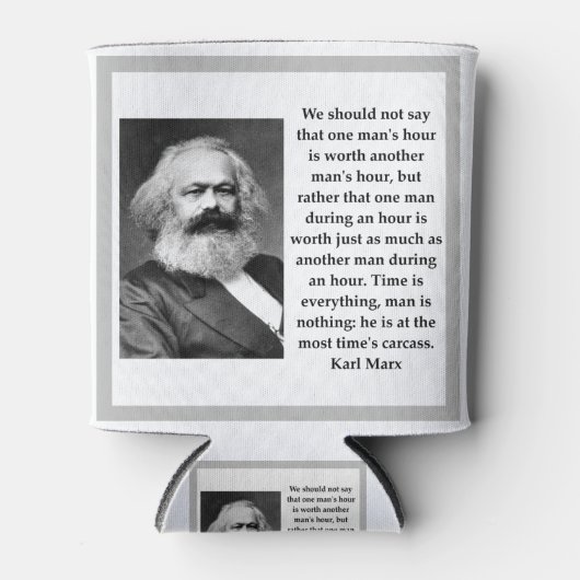 Rafraîchisseur Pour Canette Karl Marx (Devant)