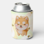 Rafraîchisseur Pour Canette Kawaii Smiling Cartoon Style Shiba Inu (Can Dos)