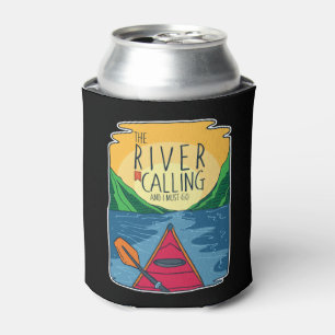 Rafraîchisseur Pour Canette Kayak - River Appelle Et Je Dois Y Aller