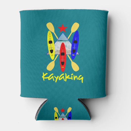 Rafraîchisseur Pour Canette Kayaking (Devant)