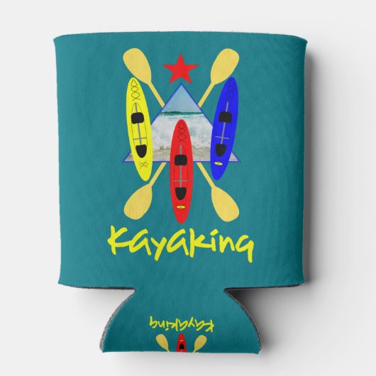 Rafraîchisseur Pour Canette Kayaking (Dos)