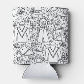 Rafraîchisseur Pour Canette Kentucky Derby Party Coozie (Dos)