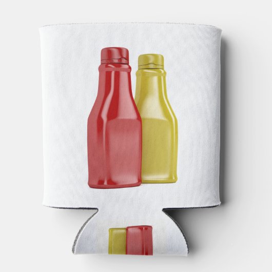Rafraîchisseur Pour Canette Ketchup et moutarde (Dos)