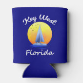 Rafraîchisseur Pour Canette Key West Florida Keys voile (Dos)