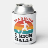 Rafraîchisseur Pour Canette Kickball Warning (Can devant)