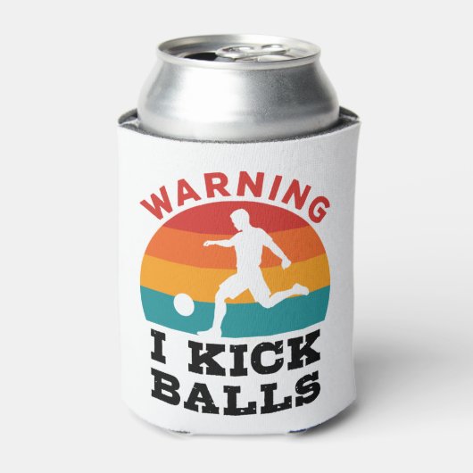 Rafraîchisseur Pour Canette Kickball Warning (Can devant)