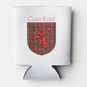 Rafraîchisseur Pour Canette Kidd Tartan Scottish Plaid Lion Rampant