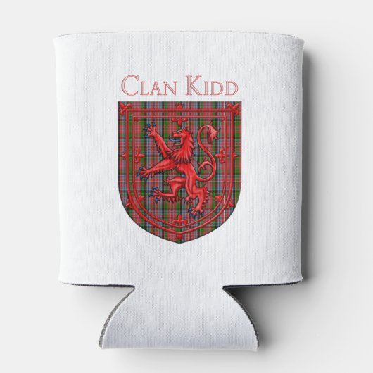 Rafraîchisseur Pour Canette Kidd Tartan Scottish Plaid Lion Rampant (Dos)